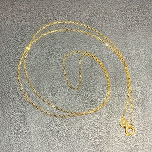 18k gold chain necklace